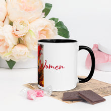 Load image into Gallery viewer, The Art of a Women - Mug with Color Inside