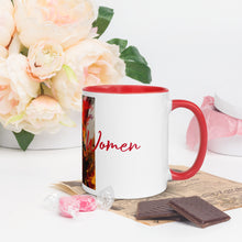 Load image into Gallery viewer, The Art of a Women - Mug with Color Inside