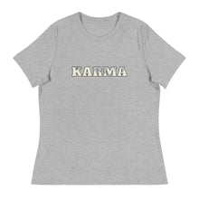 Load image into Gallery viewer, KARMA-Women&#39;s Relaxed T-Shirt