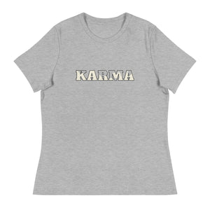 KARMA-Women's Relaxed T-Shirt