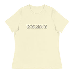 KARMA-Women's Relaxed T-Shirt