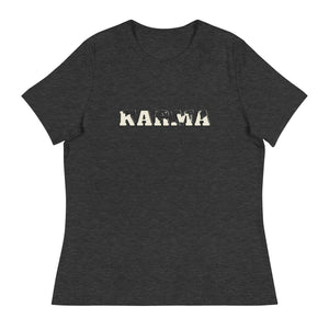 KARMA-Women's Relaxed T-Shirt