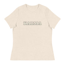 Load image into Gallery viewer, KARMA-Women&#39;s Relaxed T-Shirt