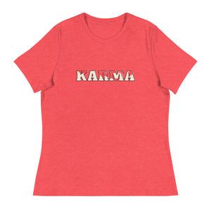 KARMA-Women's Relaxed T-Shirt