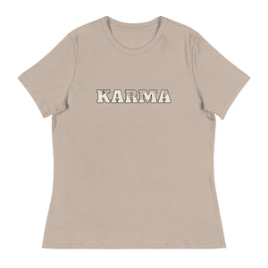 KARMA-Women's Relaxed T-Shirt