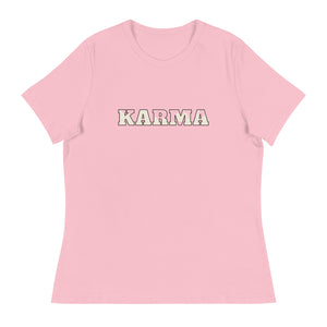 KARMA-Women's Relaxed T-Shirt