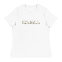 Load image into Gallery viewer, KARMA-Women&#39;s Relaxed T-Shirt