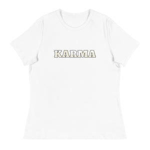 KARMA-Women's Relaxed T-Shirt