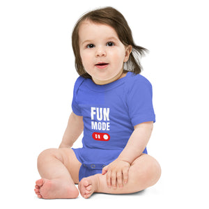 Fun Mode-Baby short sleeve one piece