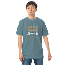 Load image into Gallery viewer, Keep Life Simple-Men’s premium heavyweight tee