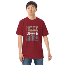 Load image into Gallery viewer, Keep Life Simple-Men’s premium heavyweight tee