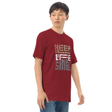 Load image into Gallery viewer, Keep Life Simple-Men’s premium heavyweight tee