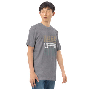 Keep Life Simple-Men’s premium heavyweight tee