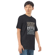 Load image into Gallery viewer, Keep Life Simple-Men’s premium heavyweight tee