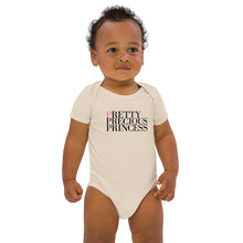 Load image into Gallery viewer, Pretty Precious Princess-Organic cotton baby bodysuit