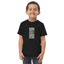 Load image into Gallery viewer, Born to Be Unique -  Toddler jersey t-shirt