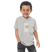Load image into Gallery viewer, Born to Be Unique -  Toddler jersey t-shirt