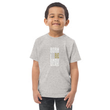 Load image into Gallery viewer, Born to Be Unique -  Toddler jersey t-shirt