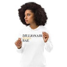 Load image into Gallery viewer, Billionaire Boss Bae- Women&#39;s eco fitted hoodie