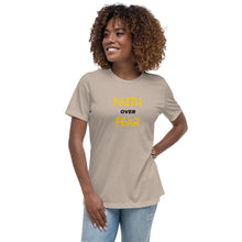 Load image into Gallery viewer, Faith over Fear - Women&#39;s Relaxed T-Shirt